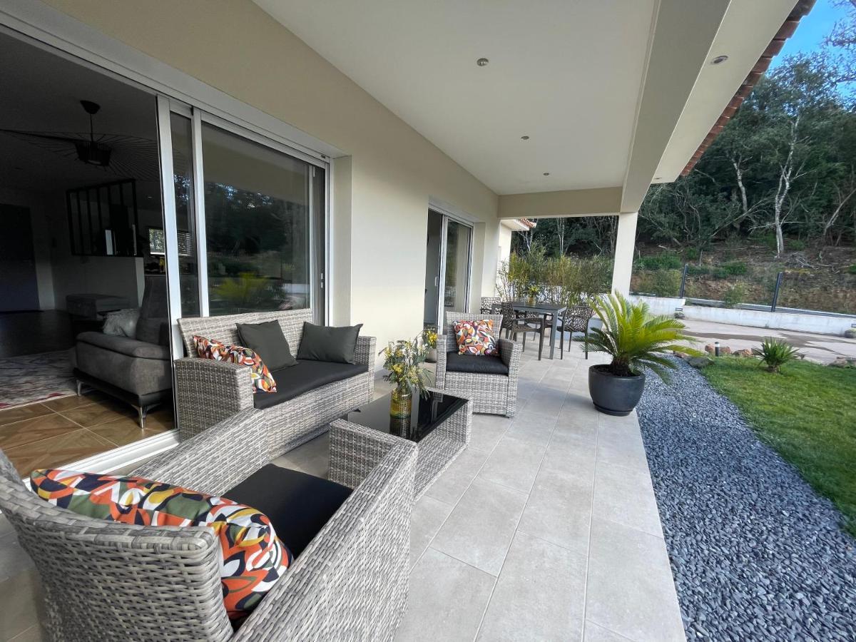 Magnifique Villa Recente Entre Mer Et Montagne Situee Entre Ajaccio Et Porticcio Cauro Zewnętrze zdjęcie