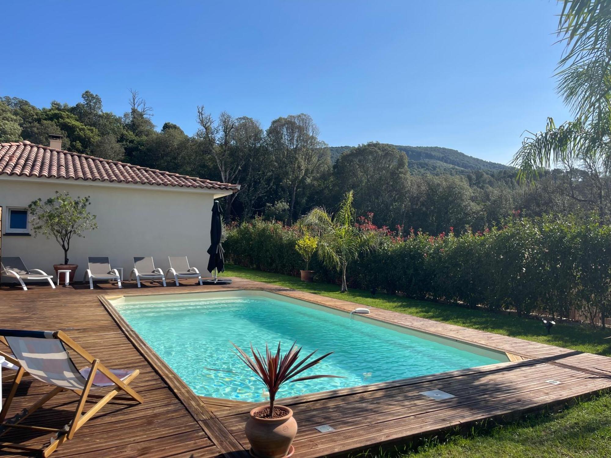 Magnifique Villa Recente Entre Mer Et Montagne Situee Entre Ajaccio Et Porticcio Cauro Zewnętrze zdjęcie